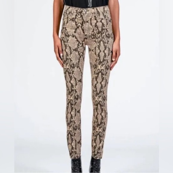 Black orquid Python print size26 - Picture 1 of 13